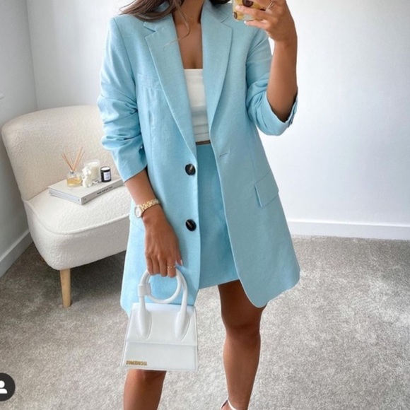 Zara Jackets & Blazers - GREAT OFFER- BLOGGERS FAV ZARA NWT LONG BLAZER